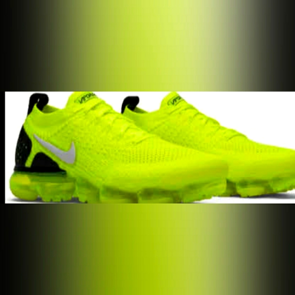 Neon Yellow Sz 8 Nike Vapormax